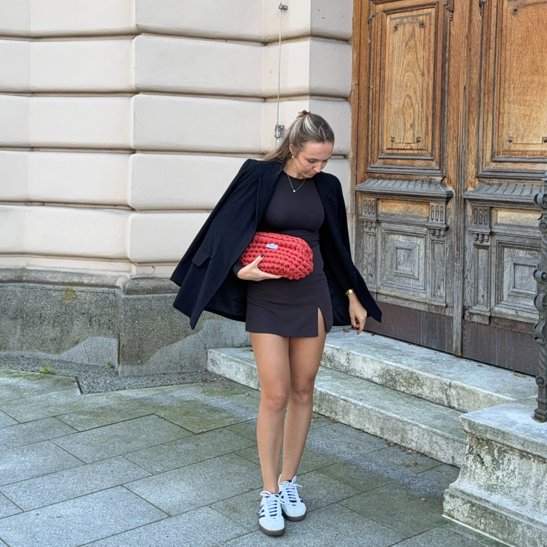 Caramel Clutch bag