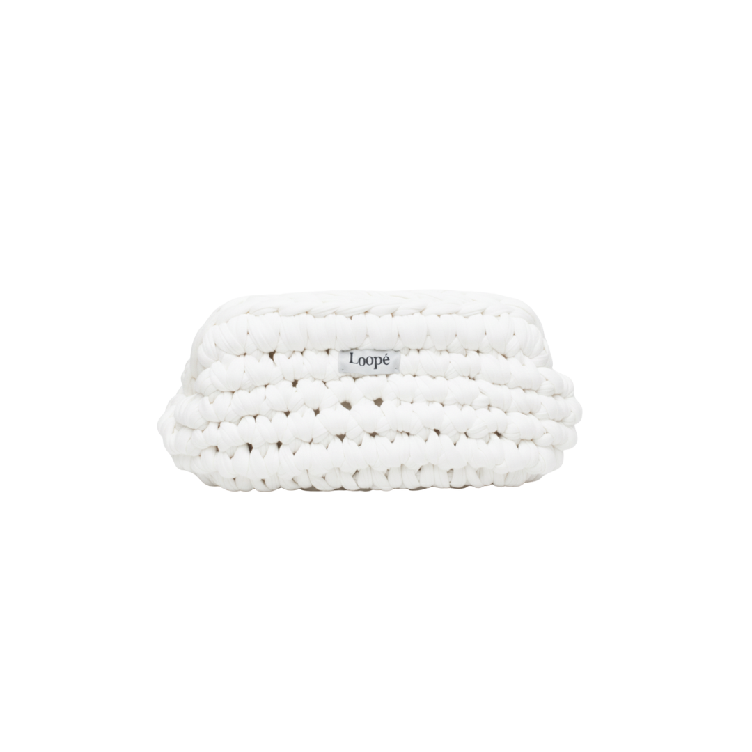 Classic White Clutch bag